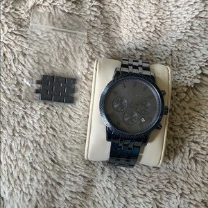 Navy/Steel Blue MK Watch